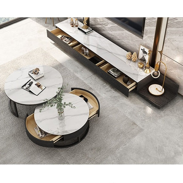 Gabor Nesting Coffee Table With TV Stand
