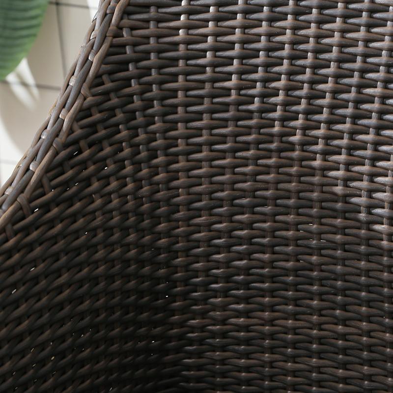 Harrison Rattan Garden Armchair And Ottoman