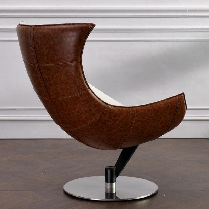 Hemicycle Lounge Chair With Ottoman
