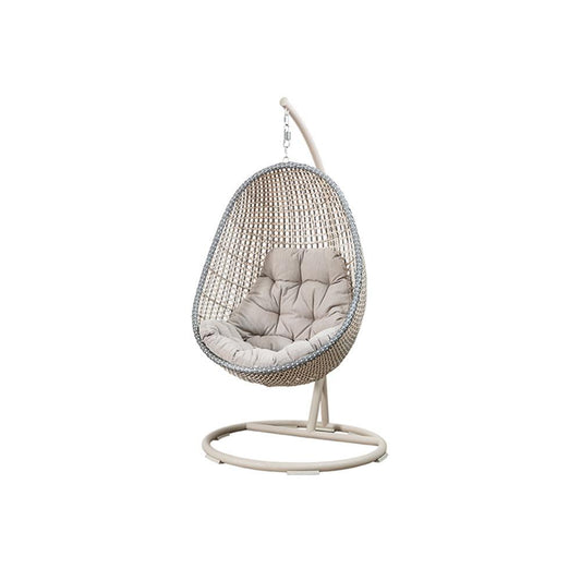 Marla Garden Rattan Hanging Egg Chair with Stand