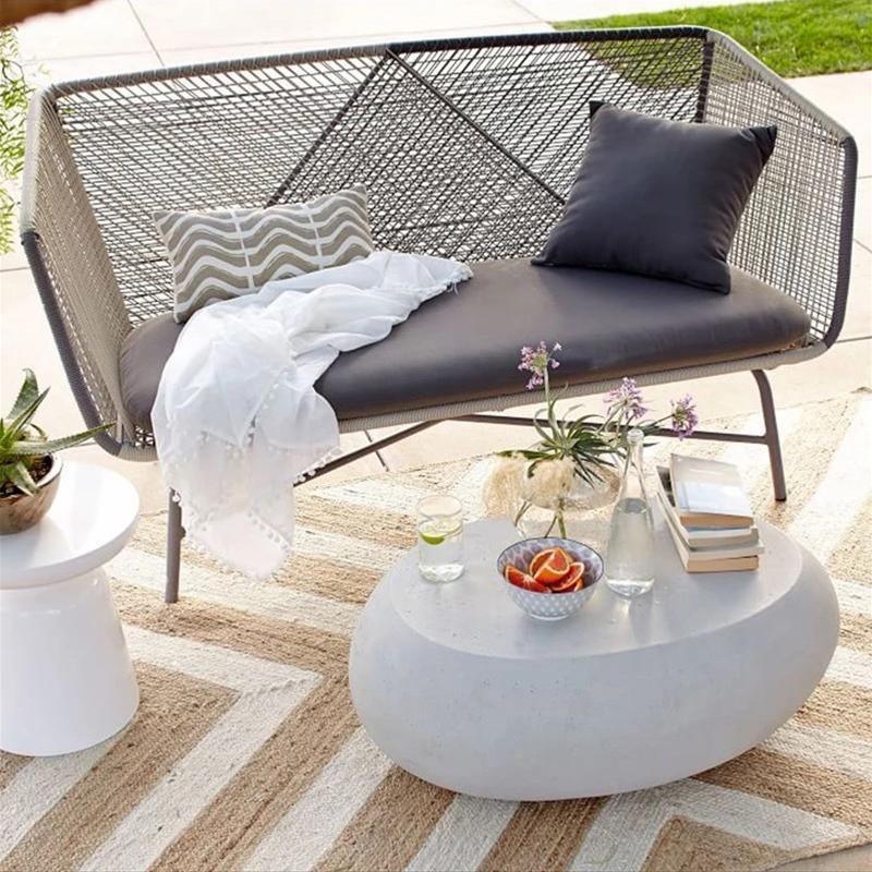 Paris Rattan Chair and Footstool