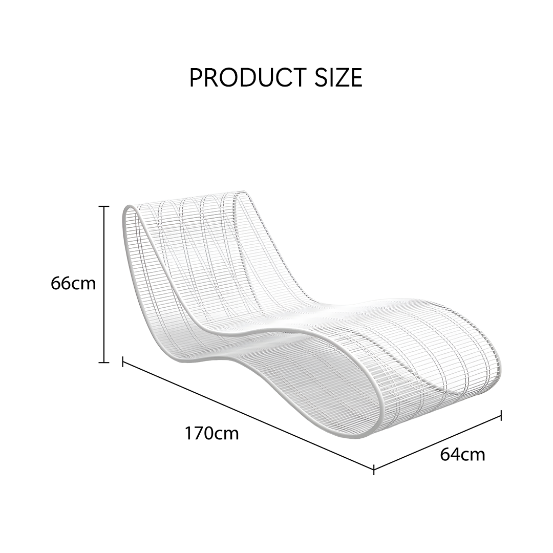 St.Tropez Sunbathing Bed, Sun Garden Lounger, Sun Chair Lounger