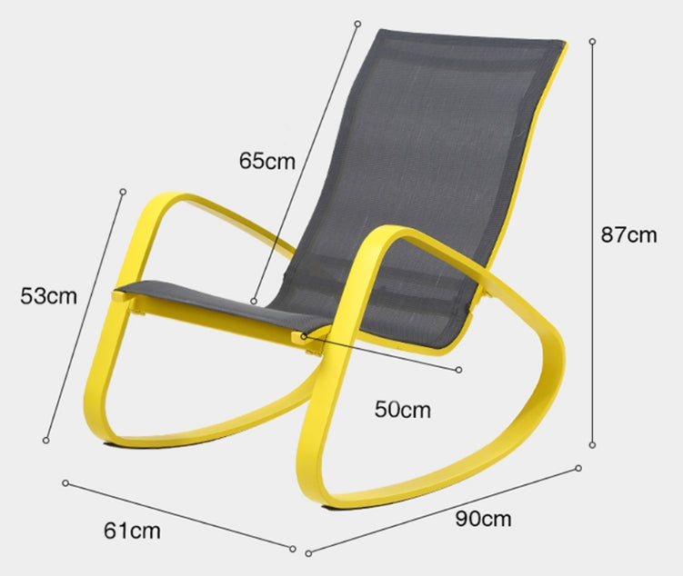 California Modern Rocking Chair, Indoor/ Outdoor Furniture