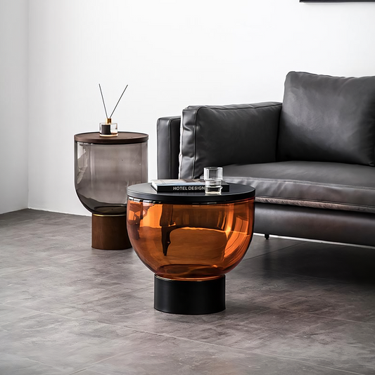 Clara Coffee Table Set, Glass