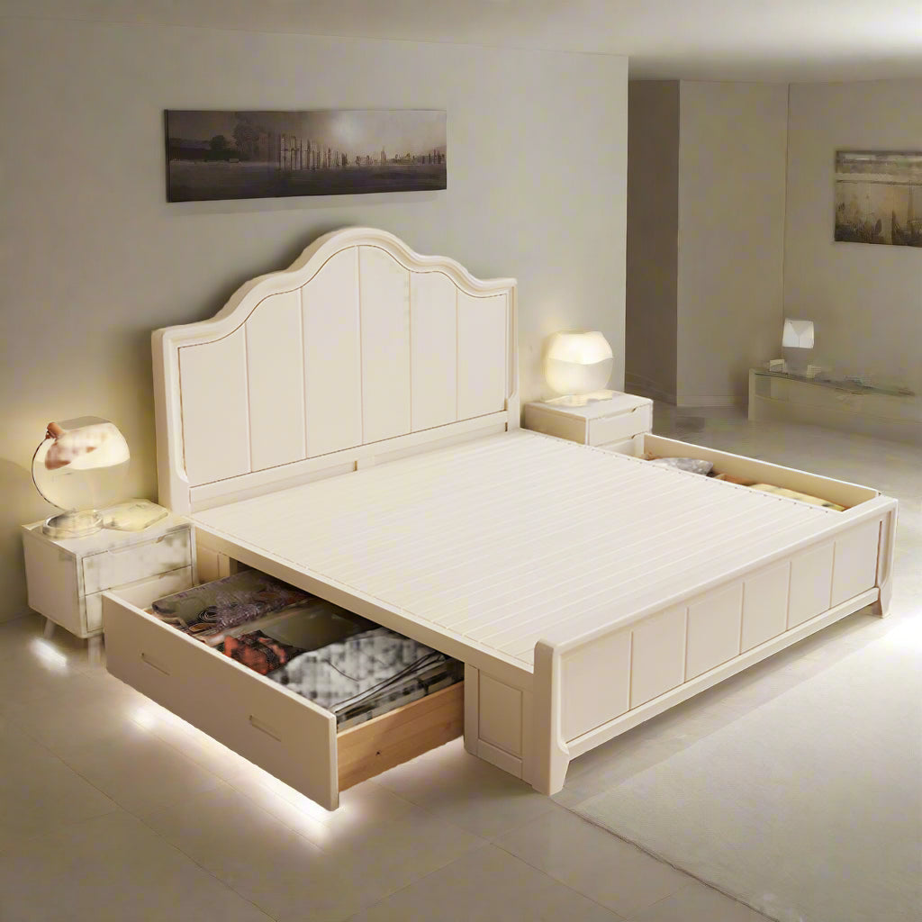 Agatha Modern Bed With Storage