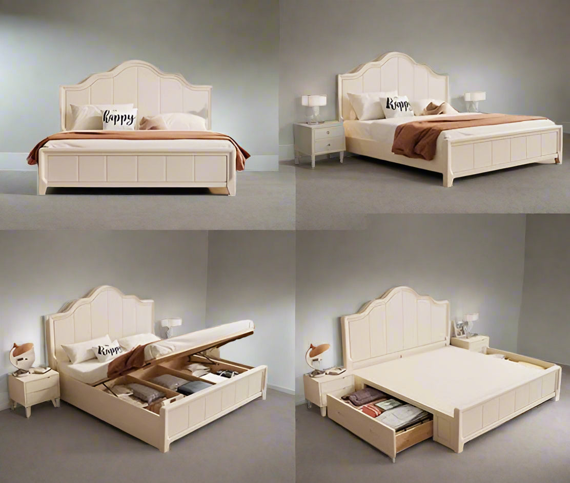 Agatha Modern Bed With Storage