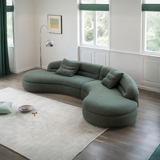 Casablanca Four Seater Curved Sofa