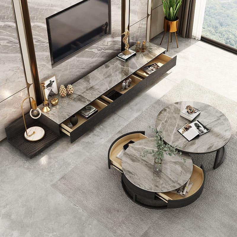 Gabor Nesting Coffee Table With TV Stand