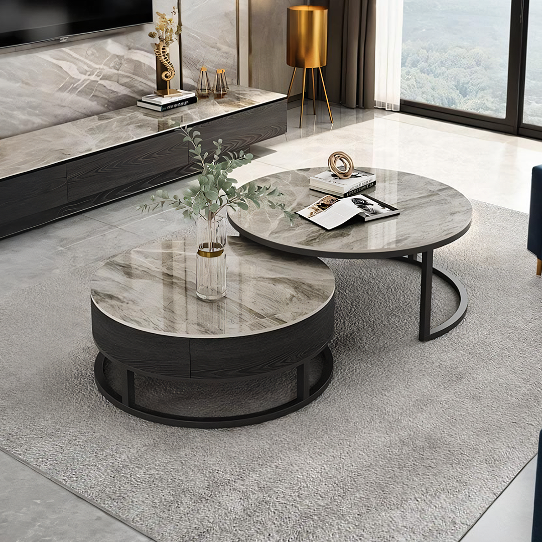 Gabor Nesting Coffee Table With TV Stand