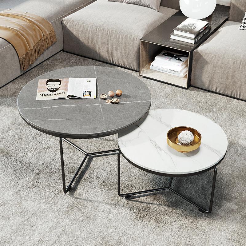Harmony Round Nesting Coffee Table Set