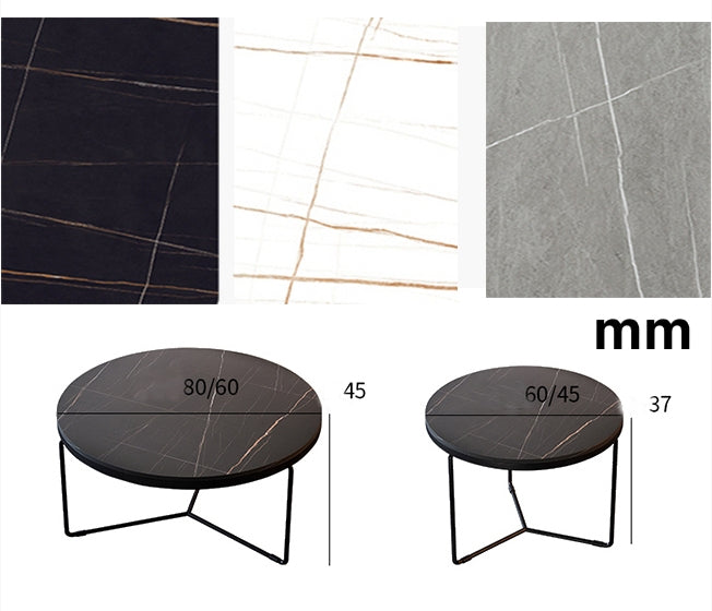Harmony Round Nesting Coffee Table Set