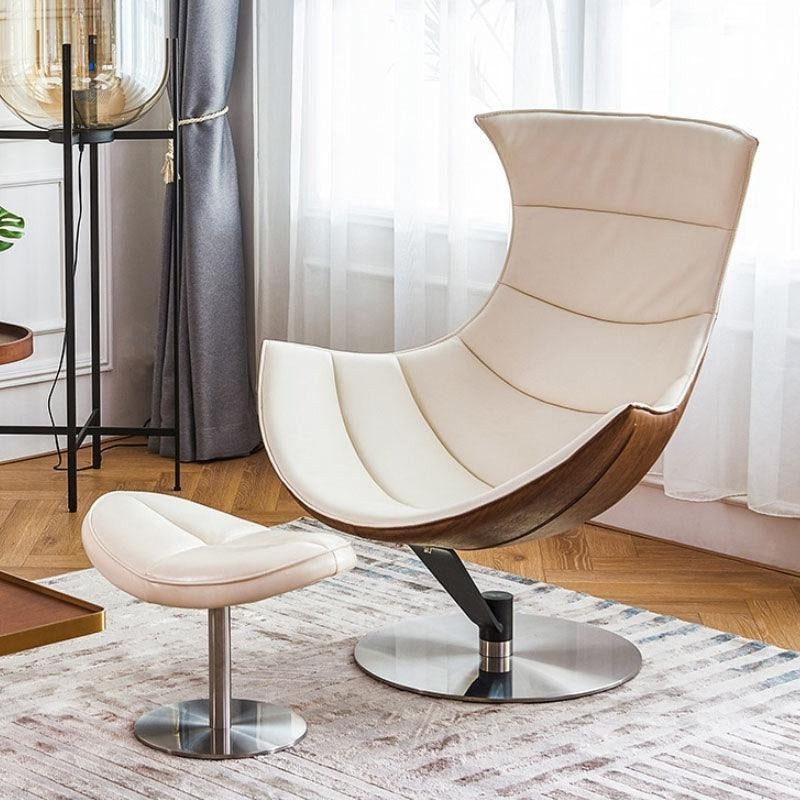 Hemicycle Lounge Chair With Ottoman