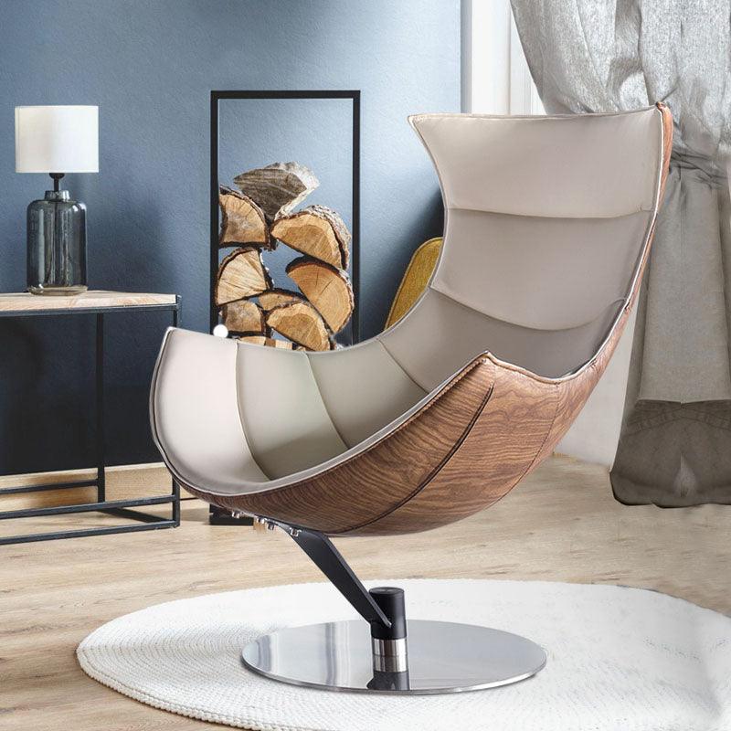 Hemicycle Lounge Chair With Ottoman