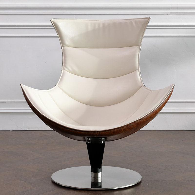 Hemicycle Lounge Chair With Ottoman
