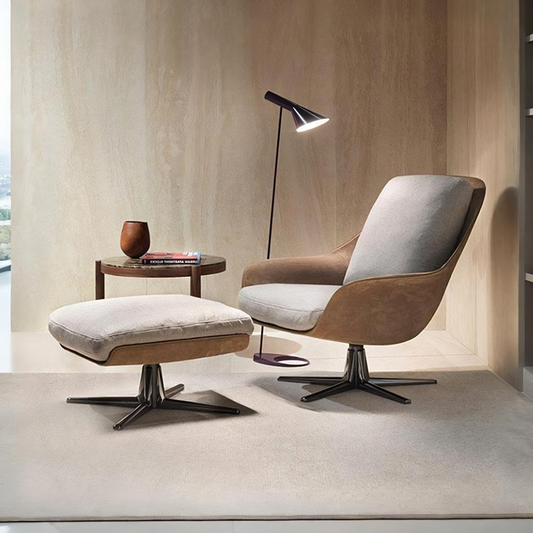 Herton Lounge Chair And Ottoman