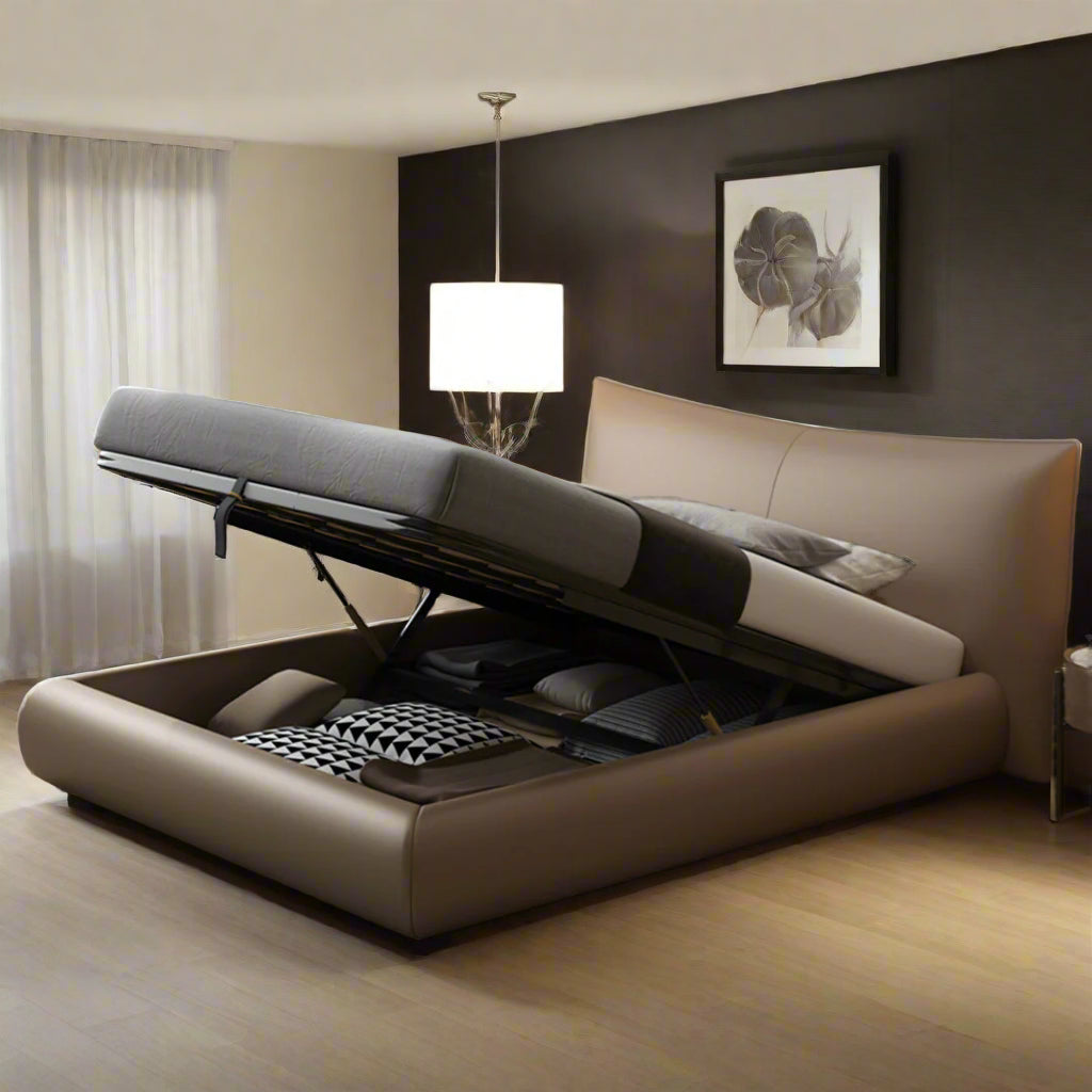Kai Modern Bed With Storage
