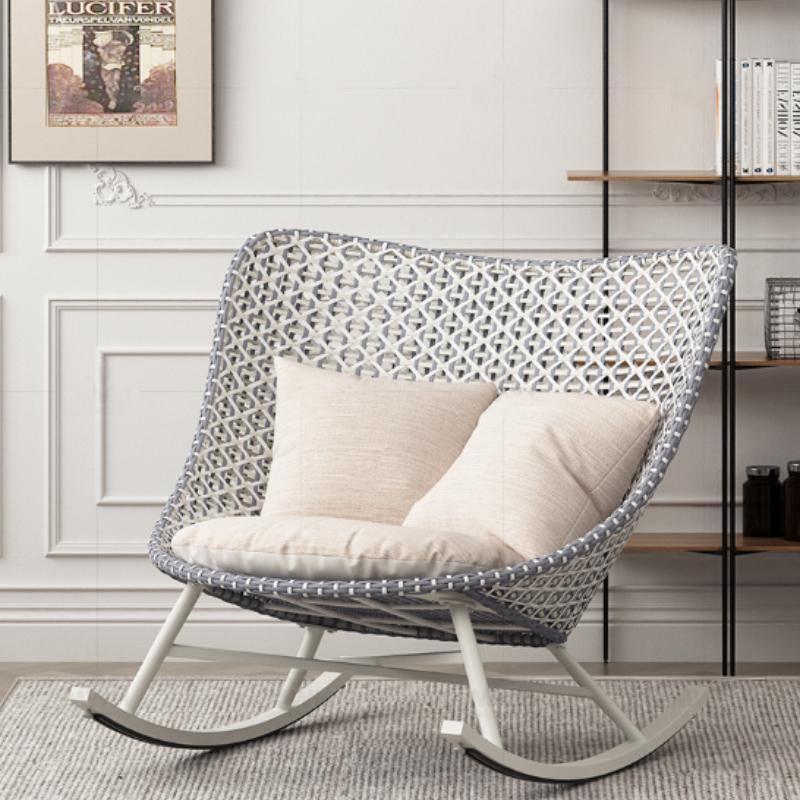 Leonardo Rattan Garden Rocking Chair