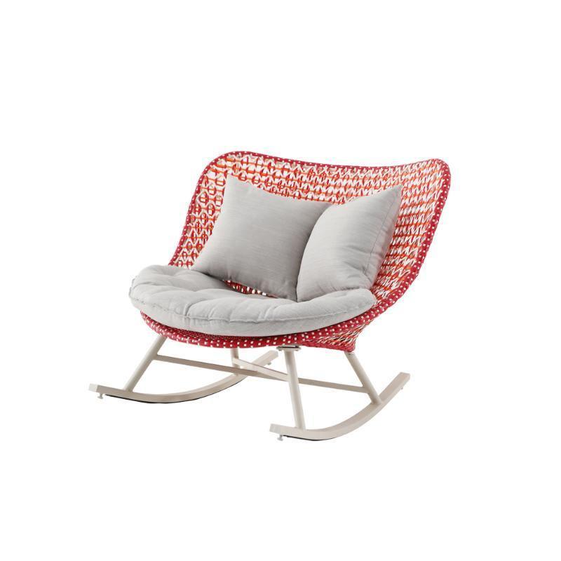 Leonardo Rattan Garden Rocking Chair