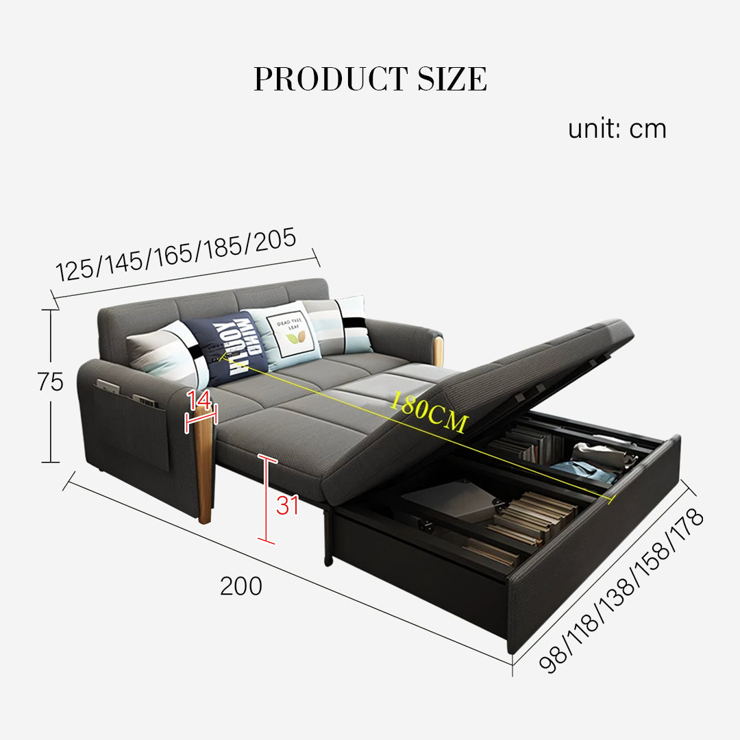 Martha Two Seater Sofa Bed
