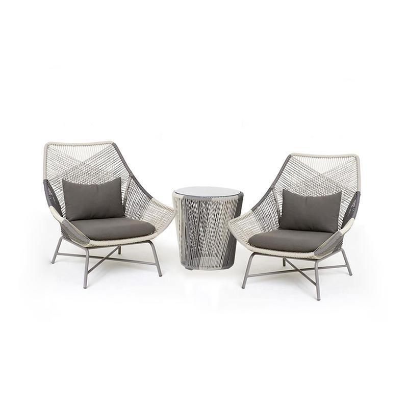 Paris Rattan Chair and Footstool