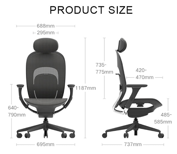 Pixel Mesh Office Chair
